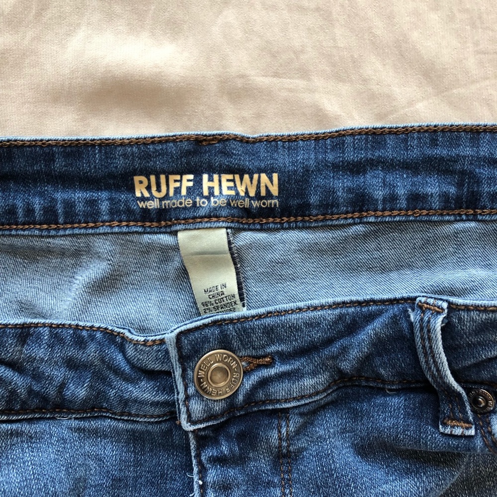 Fun Patchwork Jean Shorts - Picture 3 of 4